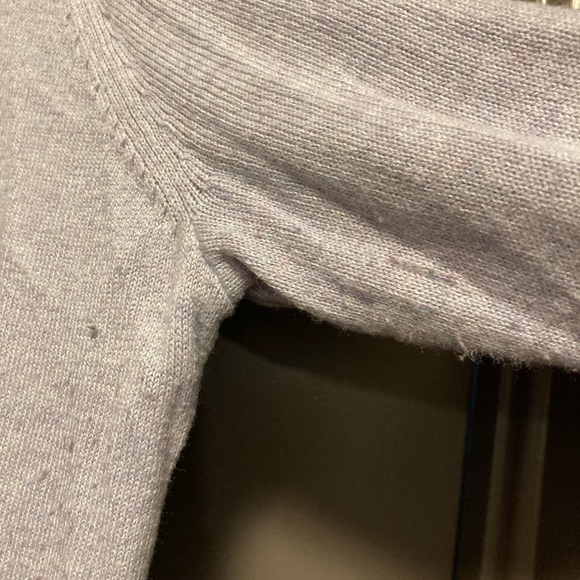Pale purple shawl collar open sweater, Loft Medium, GUC - Picture 6 of 6